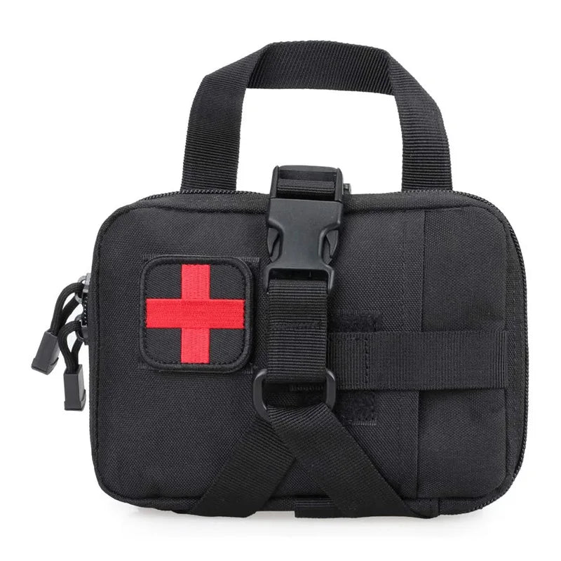 Upgrade Tactical EMT Pouch Rip Away Molle Medical kit IFAK Tear-Away First Aid Kit Travel Outdoor Hiking mergency Survival Bag