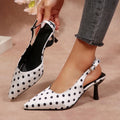 Women's Shoes Designer Heeled Sandals Elegant Dress Fashion Heels Shoes 2026 Spring New Shallow Dress Mujer Zapatos