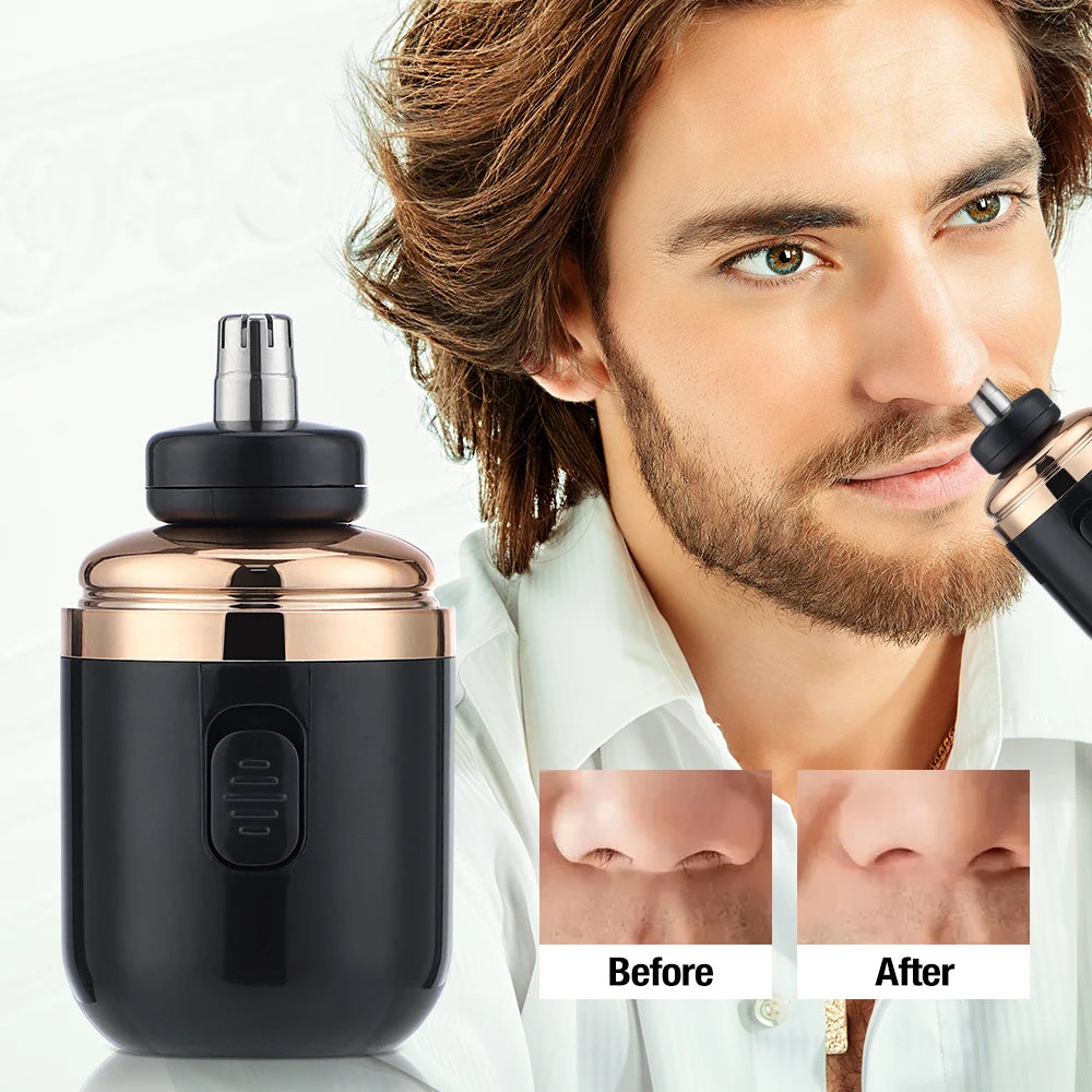Mini Electric Shaver For Men Razor Portable Travel Hair Trimmer Electric Beard Scraper Knife Painless Shaving USB Rechargeable