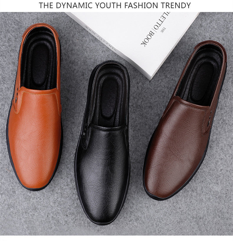 Leather Men Casual Shoes Breathable Soft Sole Office Loafers Shoes Men Designer Shoes Men Italian Brand Moccasins Zapatos Hombre