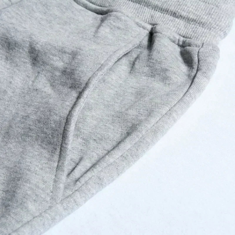 New men's casual pants for autumn and winter, men's and women's sports pants for outdoor hiking, and fashionable running pants