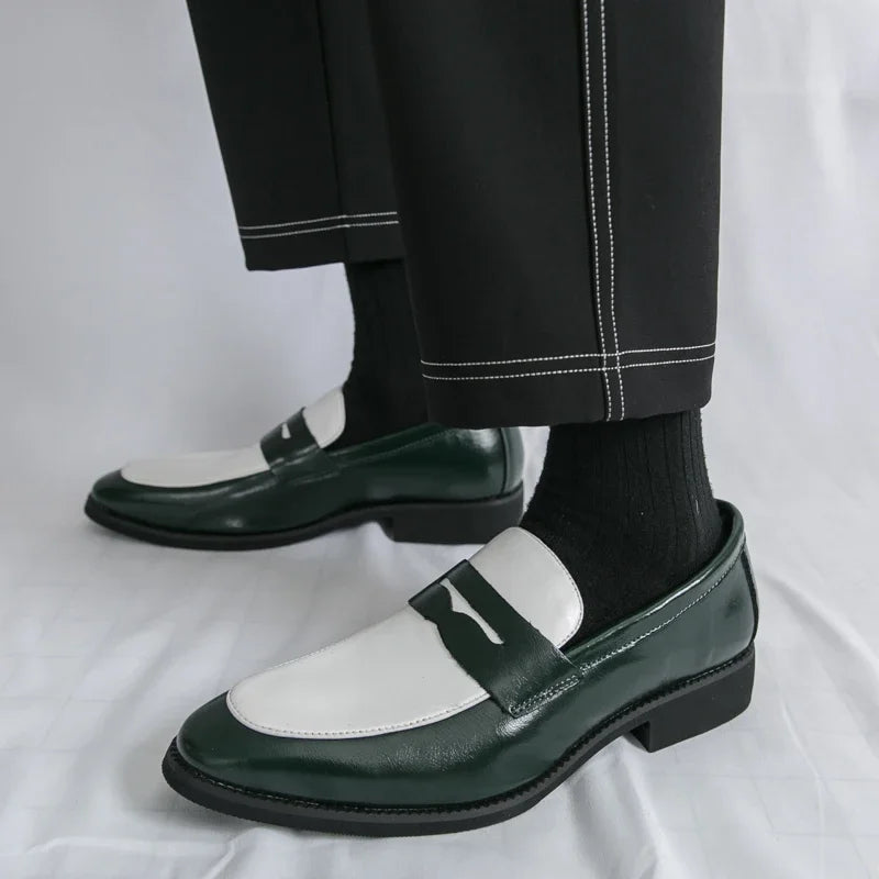 Men Shoes for Wedding Moccasins 2025 New Loafers for Men Breathable Man Slip on Flats Leisure Walk Driving Shoes Walking Shoes