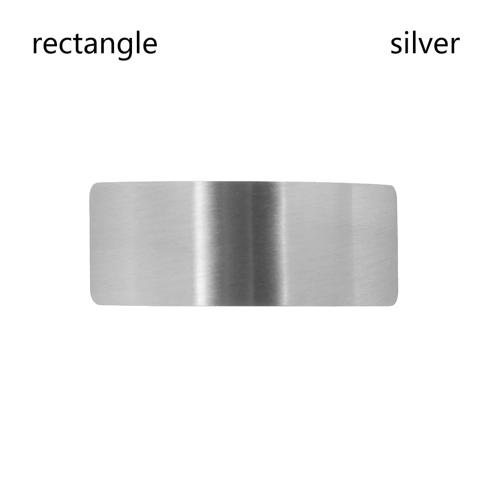 Chic Metal Geometric Hair Clip Square Rectangle Barrettes Hairpin Barrette Hair Claws Women Girls Fashion Hair Accessories Gifts