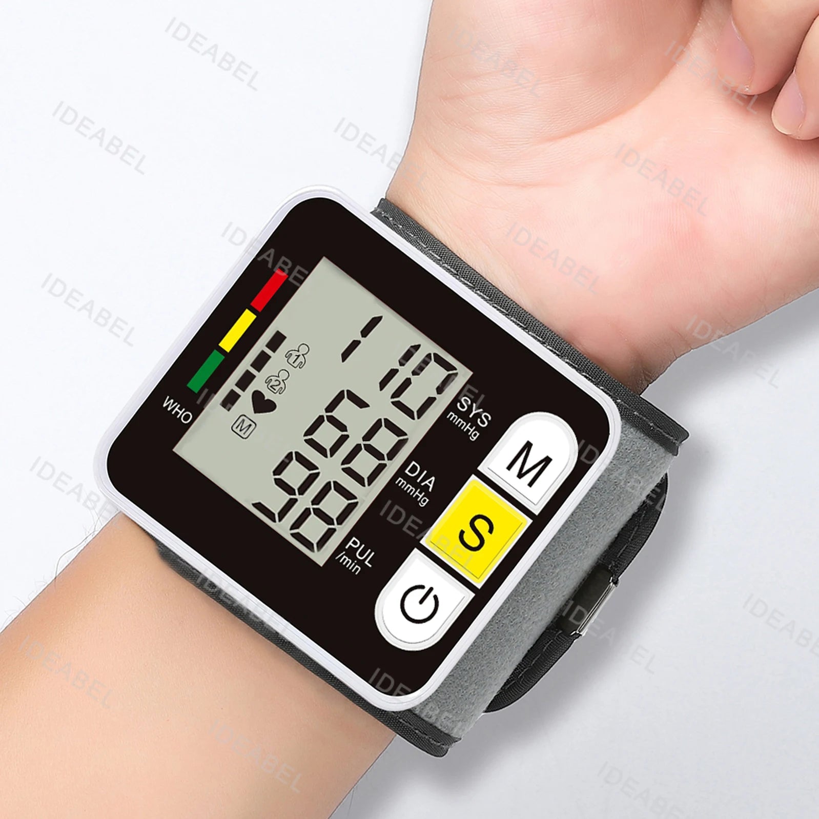Digital Wrist Blood Pressure Monitor Medical Upper Arm Sphygmomanometer Automatic Tonometer Tensiometro Blood Pressure Meter