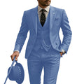Men's 3-Piece Suit, Wedding Groom's Tuxedo, Party Custom Suit, Elegant Ouifit Custom Blazer and Trousers Vest