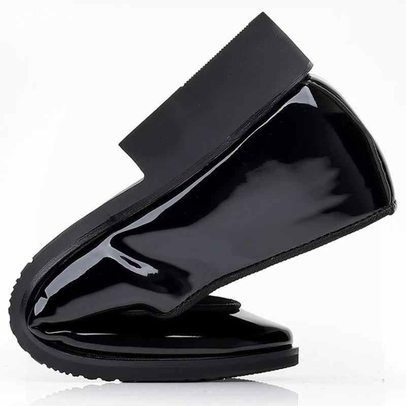 Suede Shoes for Men Luxury Designer Men Dress Shoes Fashion  Elegant Wedding Shoes italian style Men Oxford Shoe Big Size 38-48