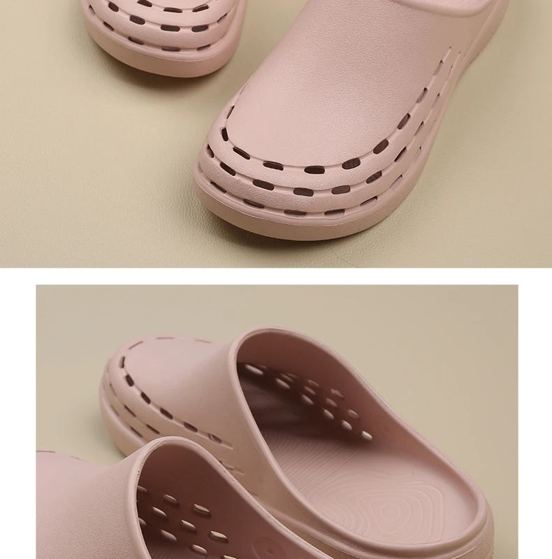 Nursing Scrub Clogs Medical Shoes Comfortable Anti-slip for Professionals Breathable Waterproof Hospital Work Clog X08