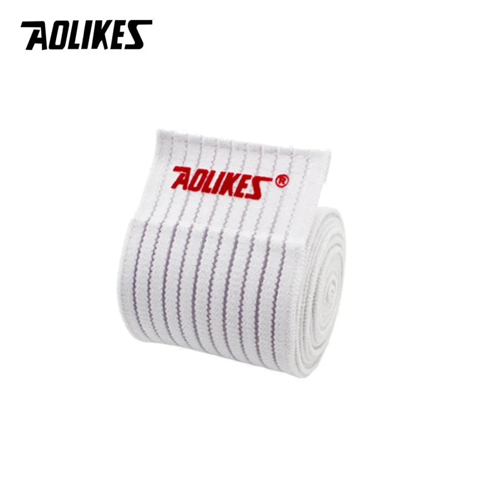 AOLIKES 1PC 40-180CM Elastic Bandage Compression Knee Support Sports Strap Knee Protector Bands Ankle Leg Elbow Wrist Calf Brace