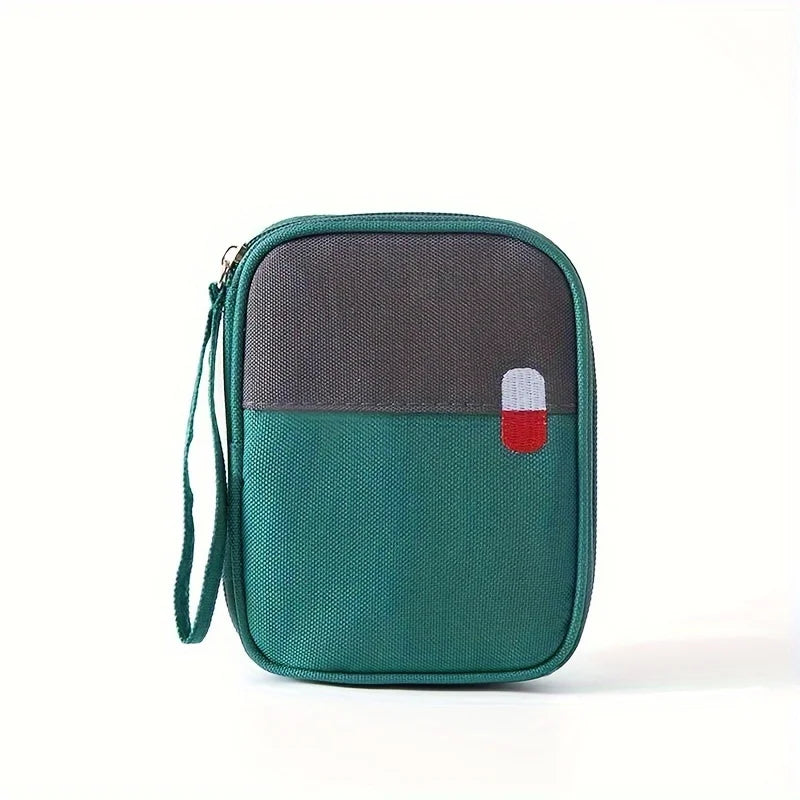 Mini Medicine Organizer Bag Outdoor First Aid Kit Portable Travel Storage Sack Emergency Medical Case Accessories Supplies
