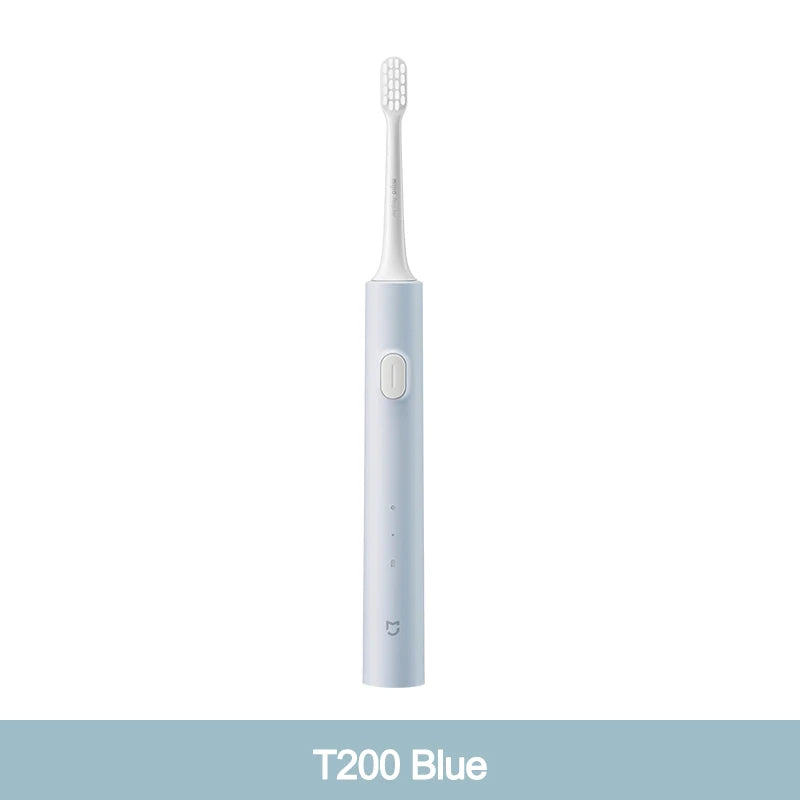 MIJIA T200/T200C Sonic Electric Toothbrush,USB‑C 25 Day Battery,IPX7 Waterproof,2 Mode,2 Brush Heads,Whitening Toothbrush