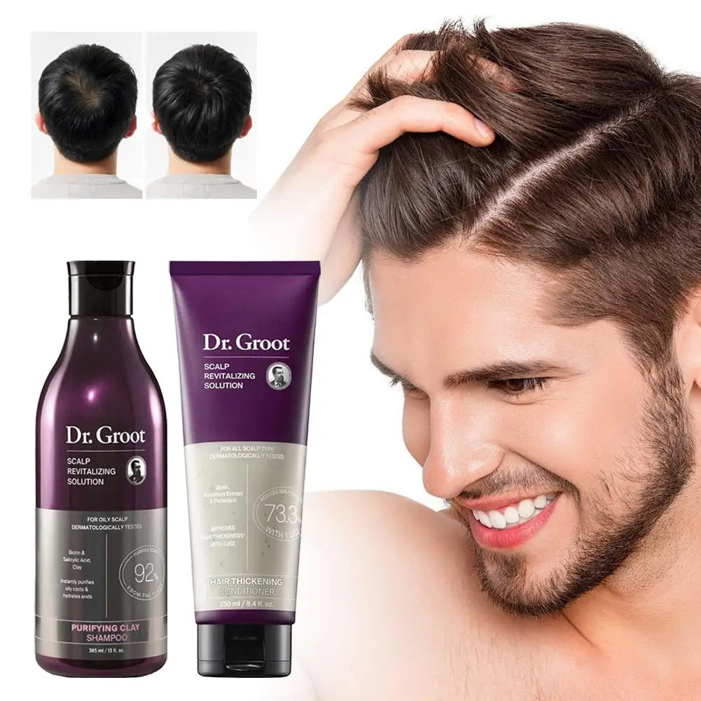 Dr.Groot Thickening Anti Hair Loss Shampoo Conditioner Gentle Moisturizing Oil Control Dandruff Removing Softening Hair Care