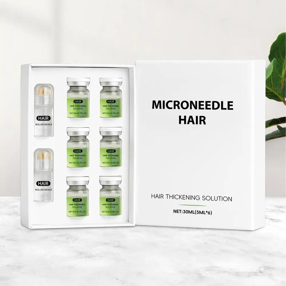 Hair Roller Serum Gentle nourishes the scalp Strong Hair Root Anti Hair Loss Hair Care Set  Daily Care Scalp Serum