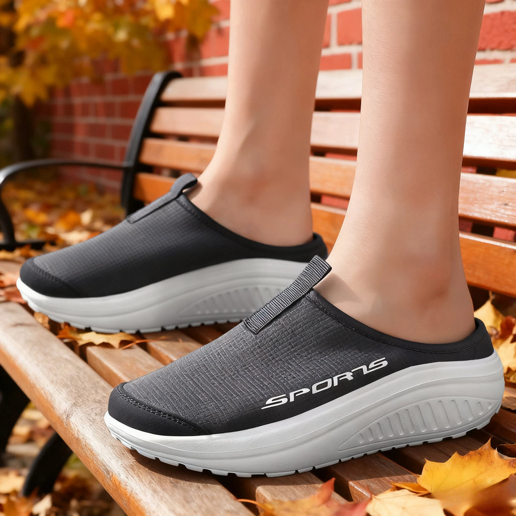 Men's and Women's Walking Shoes Lightweight and Comfortable Platform Wheels Slippers Cheap Breathable Casual Flat Shoes 2025