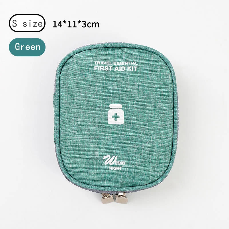 Medicine Bag Home Family First Aid Kit Large Capacity Medicine Organizer Storage Bag Travel Survival Emergency Empty Portable