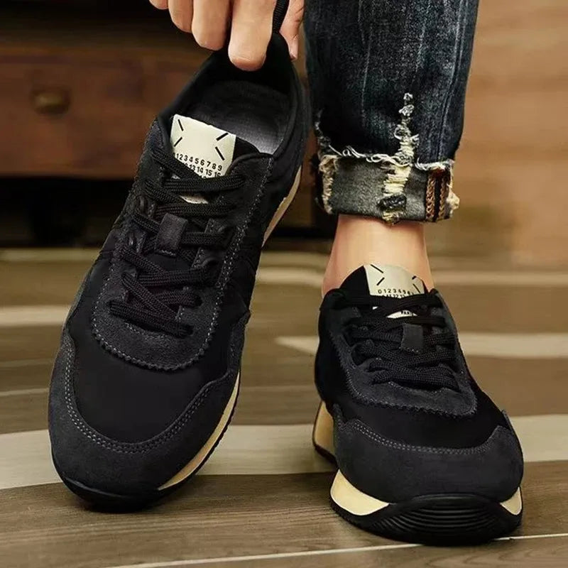 Men's Shoes 2025 Outdoor Soft Soled Running Shoes Fashion Anti Slip Sneakers for Men Summer Breathable Casual Shoes Men Footwear
