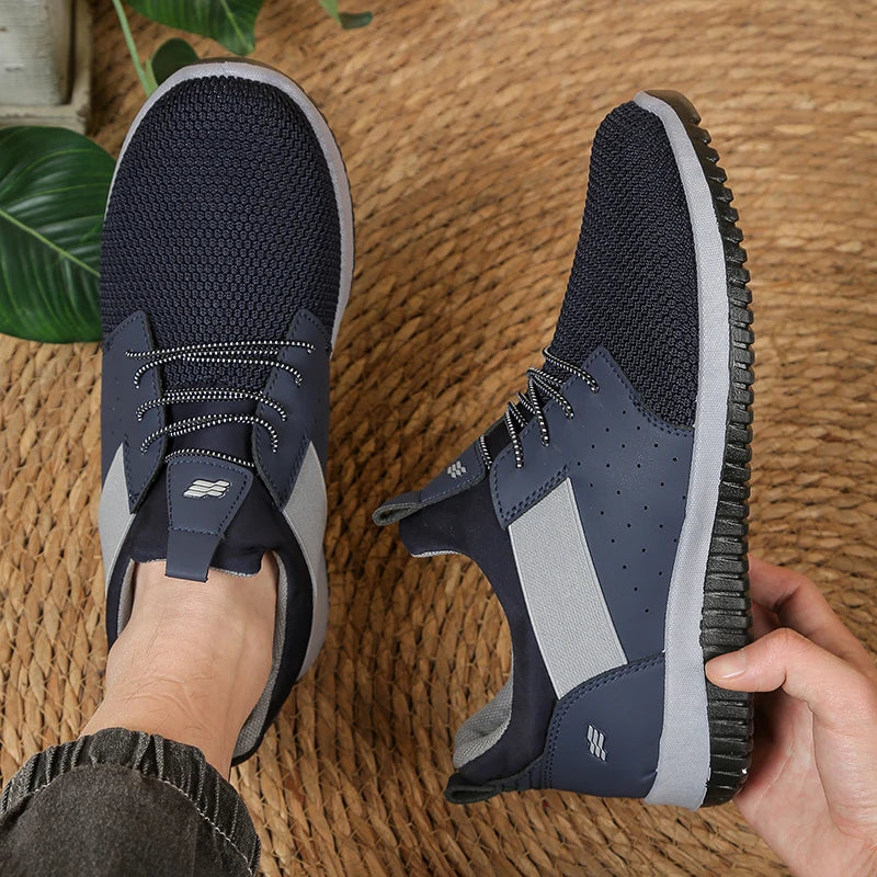 Men's casual shoes, unique and stylish design, fashionable sports shoes, low-top style, suitable for walking, running  jogging