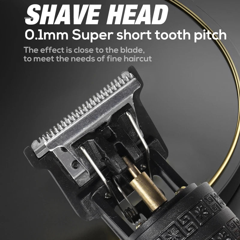 T9 Haircut Razor for Men Rechargeable Clipper Shaver Adult Electric Vintage Clipperrazor Home USB Charging Barber Shop Black Dra