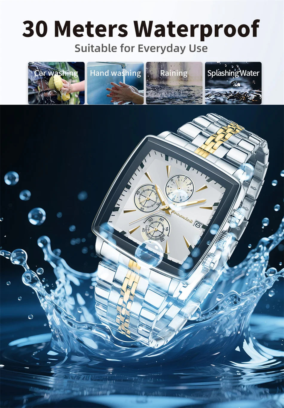 2026 New Watches Top Brand Luxury Waterproof Luminous Digital Quartz Watches Casual Silicone Date Watches for Men Reloj Hombre