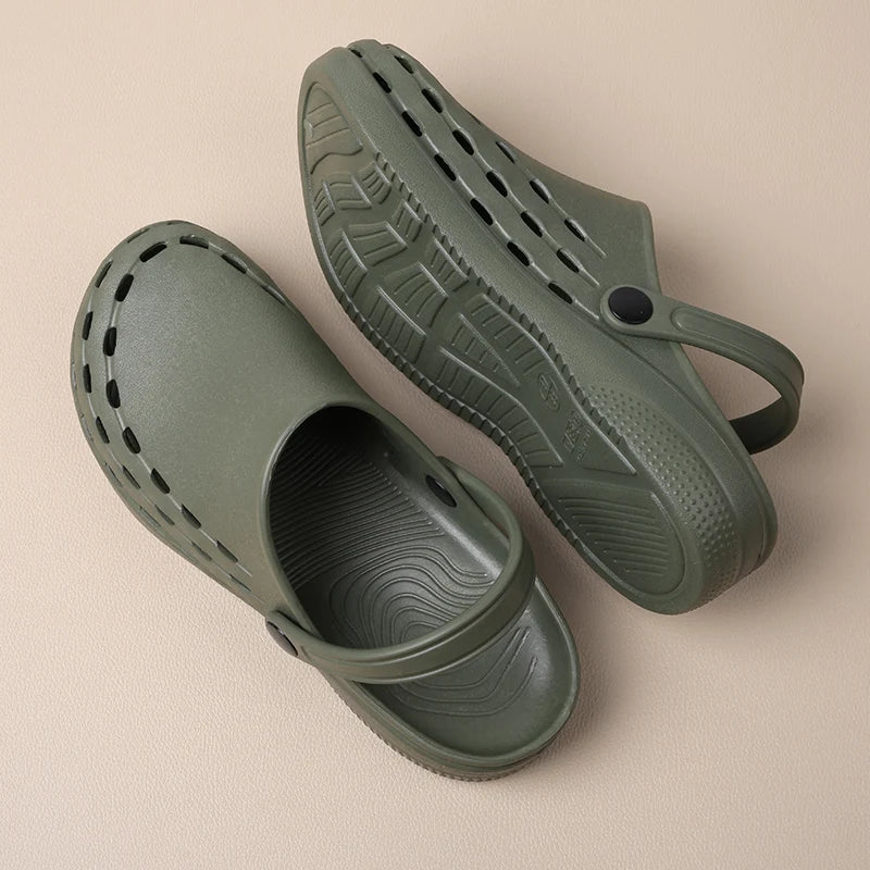 Nursing Scrub Clogs Medical Shoes Comfortable Anti-slip for Professionals Breathable Waterproof Hospital Work Clog X08
