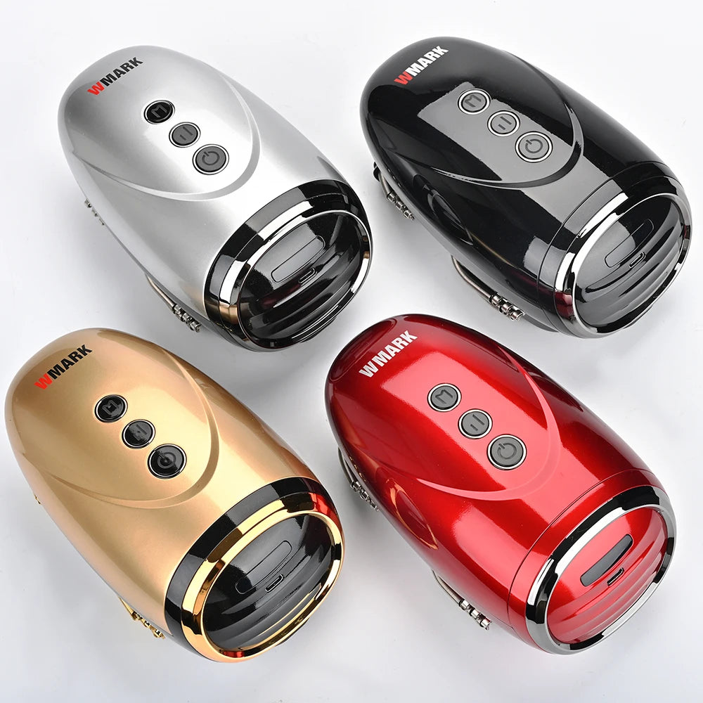 NEW!!!WMARK NG-SM001 Barber Massager Handheld, Cordless Handheld Massager Barber Use, 2600MAH Face Massager Scalp