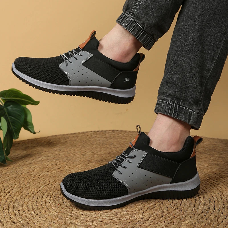Men's casual shoes, unique and stylish design, fashionable sports shoes, low-top style, suitable for walking, running  jogging