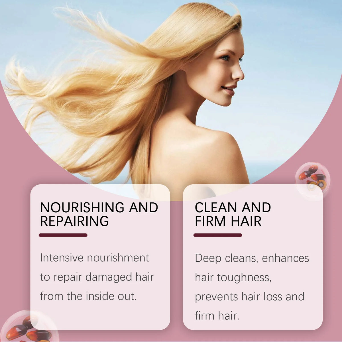 EELHOE Batana Oil Hair Shampoo and Conditioner Anti Frizz Bright Deep Nourish Anti Hair Loss Treatment for Hair Growth Products