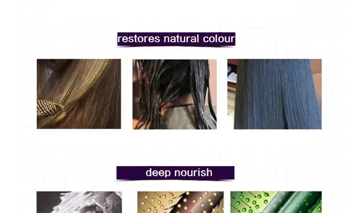 250ml Restoria Discreet Colour Restoring Cream,Grey Hair Treatment Reduce Grey Hair Care - Suitable for Men Women Shampoo