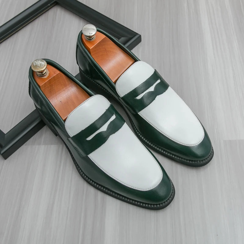 Men Shoes for Wedding Moccasins 2025 New Loafers for Men Breathable Man Slip on Flats Leisure Walk Driving Shoes Walking Shoes