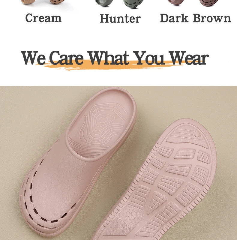 Nursing Scrub Clogs Medical Shoes Comfortable Anti-slip for Professionals Breathable Waterproof Hospital Work Clog X08