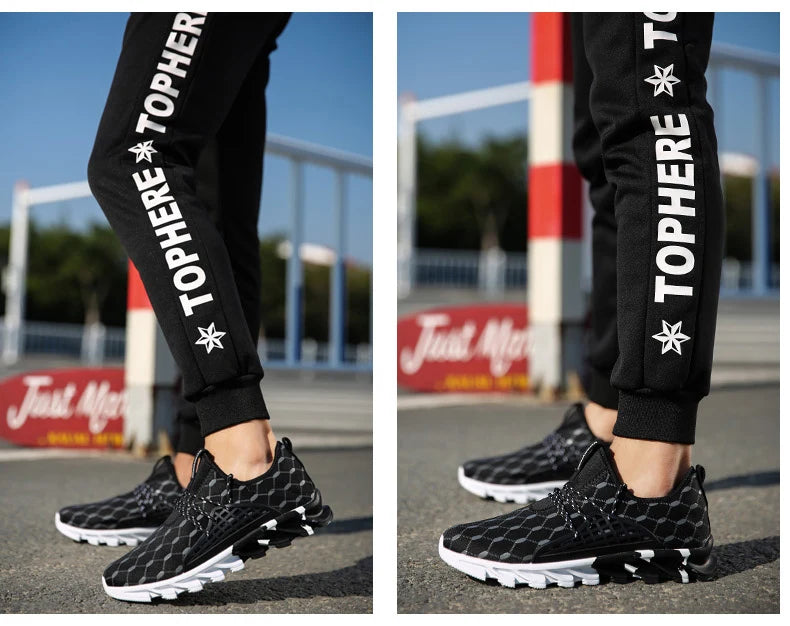 Men's Sports Shoes Breathable Casual Walking Shoes Men's Fashion Clothing Tennis Sports Shoes