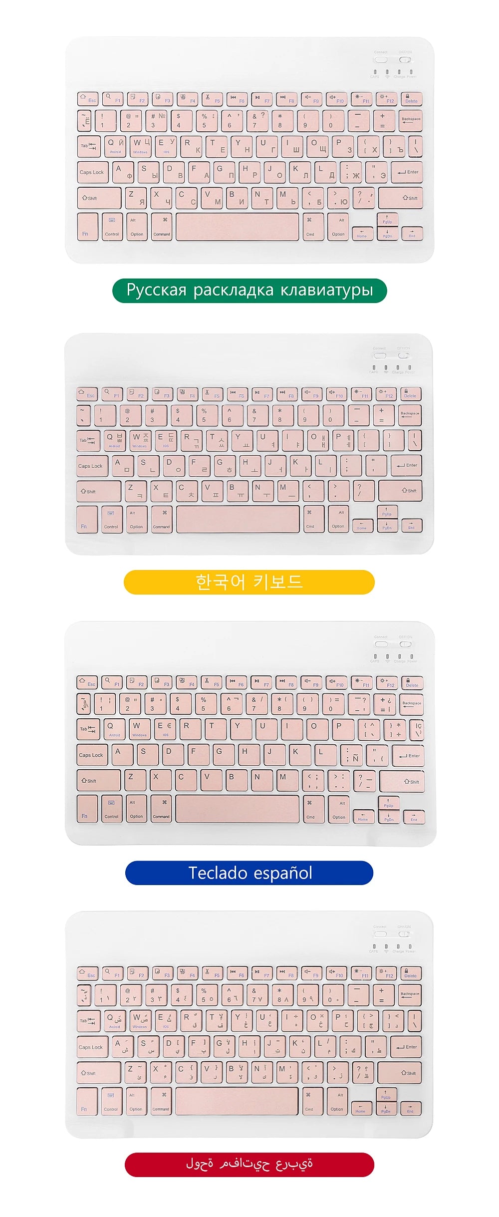 For iPad Backlight Keyboard Case For iPad 10.2 9 8 7th Gen iPad 10th Air 3 10.5 Pro Air 4th 5th 10.9 Pro 11 12.9 9.7 5 6th Cover