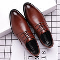 2026 New Mens Leather Dress Shoes Men's Formal Social Male Shoe Casual Business Pointed Toe Luxury Party Designer Shoes for Men