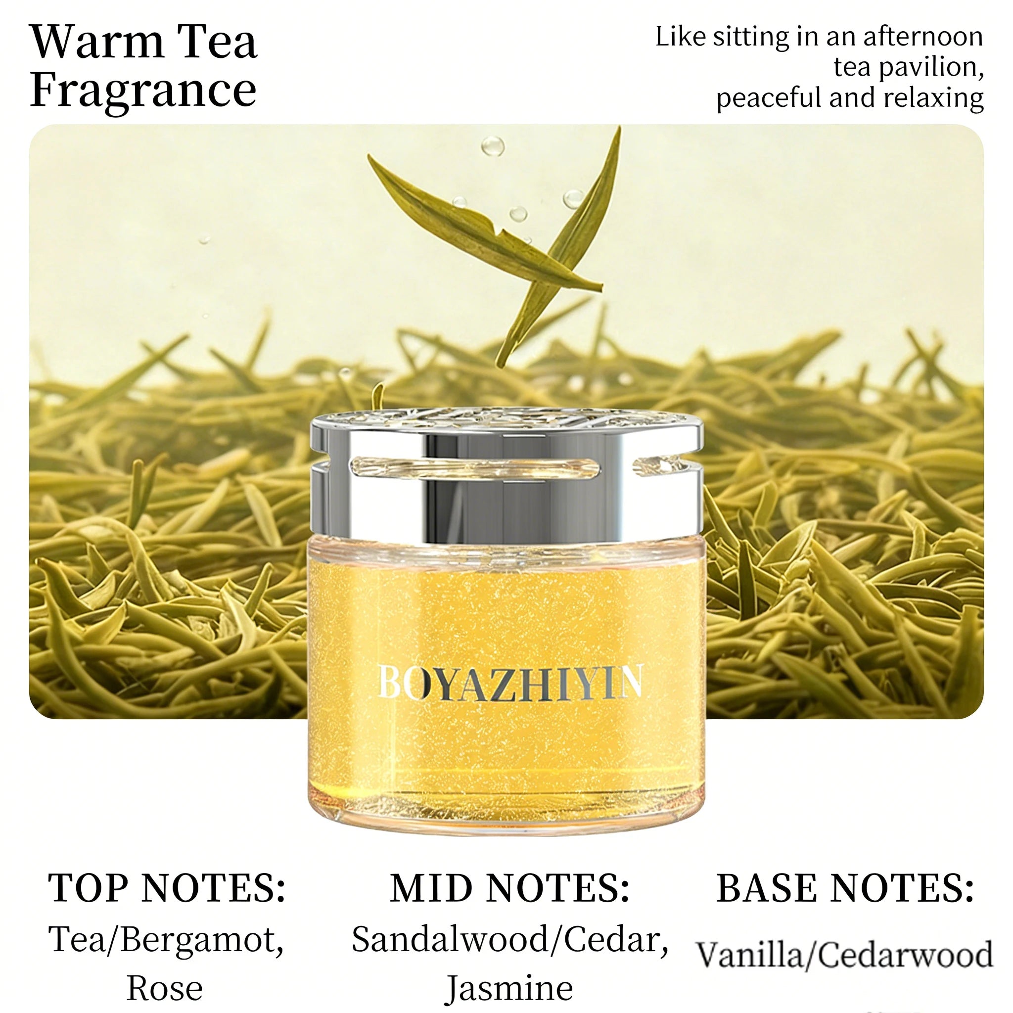 Car Aromatherapy Ornaments Light Fragrance Car in Addition to Odor Lasting Fragrance Car with Indoor Use Accessories Solid Balm