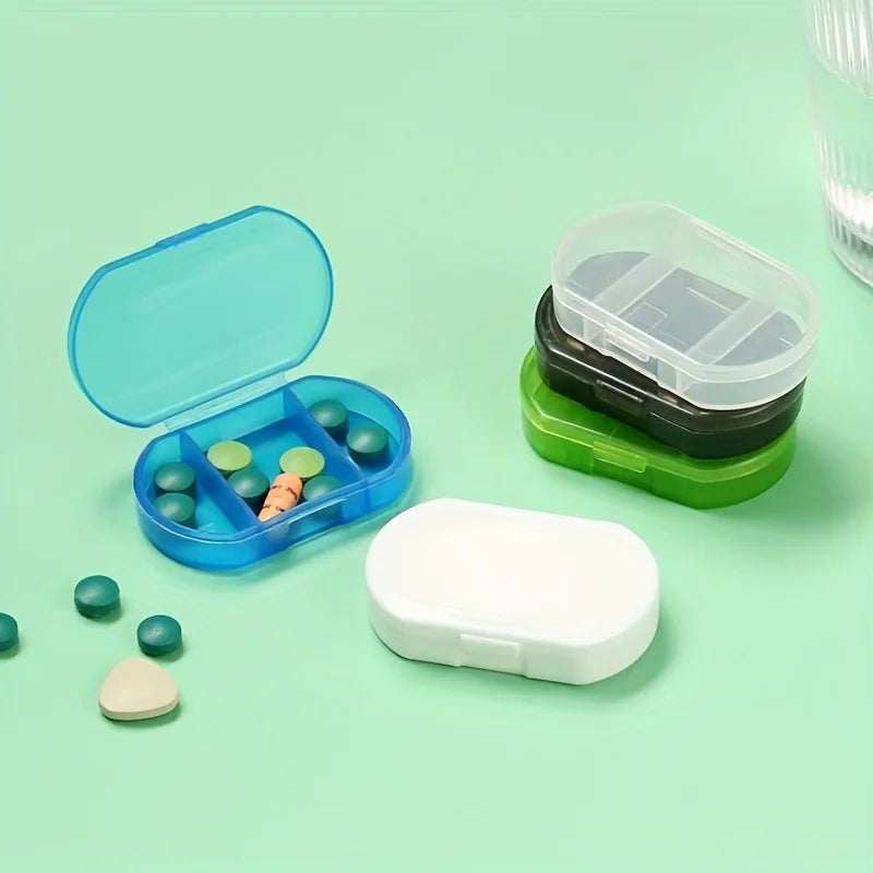 5PC Portable Mini Medicine Box: Keep Your Meds Organized on-the-Go!