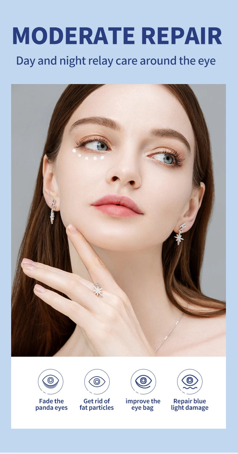Remove Eye Bag Cream Anti Wrinkle Anti Dark Circle Eye Cream Repair Skin Damage Moisturizing Eye Bags Eyes Skin Care