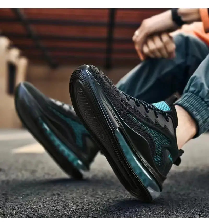 Men's Sneakers 2025 Fashion Non-slip Shock-absorbing Sports Running Shoes Man Lightweight Breathable Training Shoes Tennis Shoes