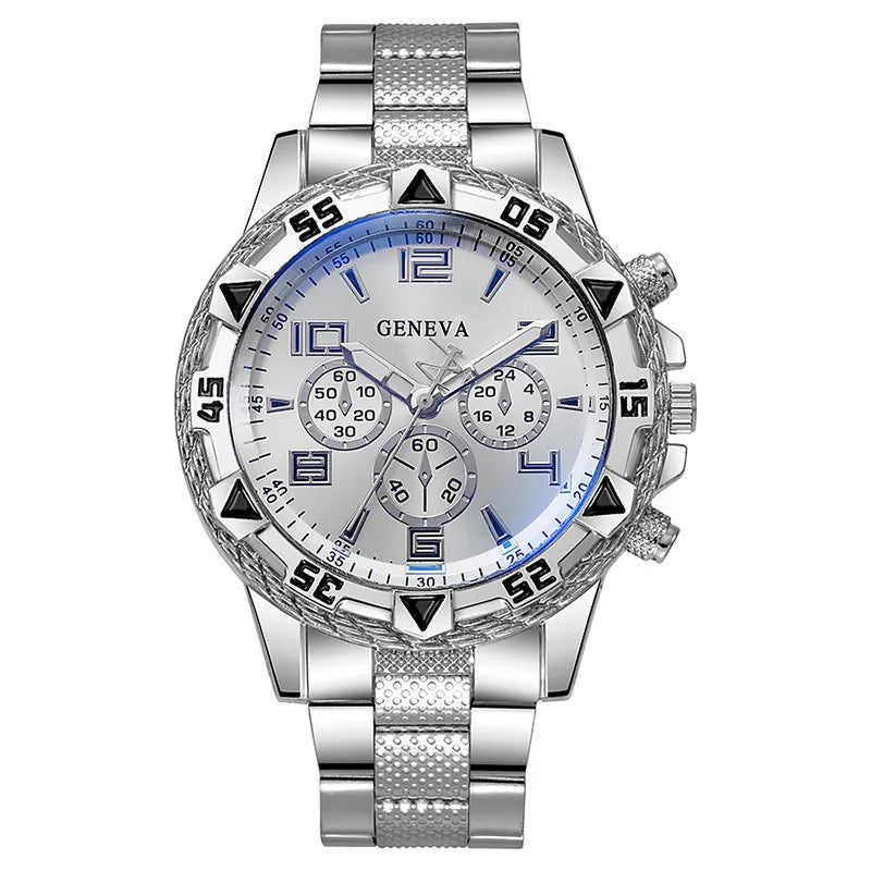 Mens Watches Luxury Brand Watches For Mens Fashion High Quality Luxury Simple WristWatch Business Full Steel Sports Male Clock