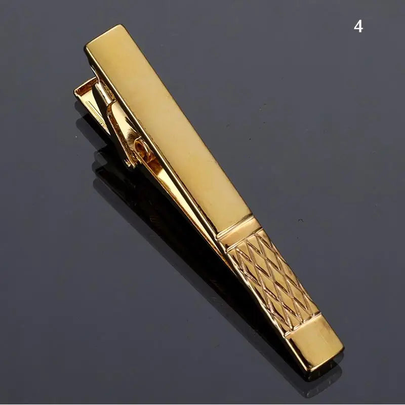 New Classic Men Tie Clip Simple Fashion Metal Necktie Daily Business Wedding Ceremony Tie Clip Pin Men Jewelry Accessories Gift