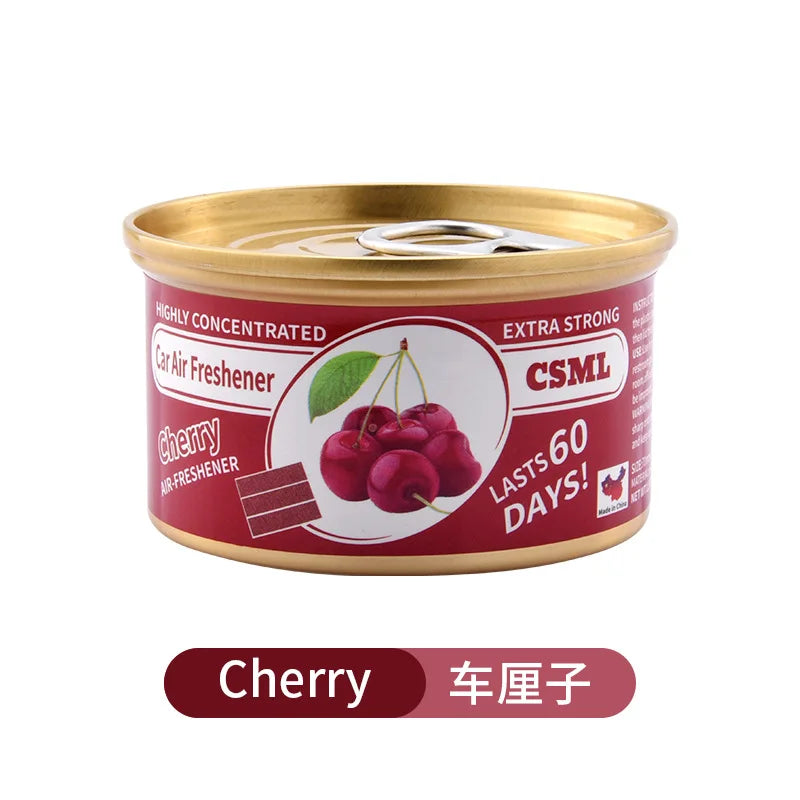 Car air fresh, solid aromatherapy, no additives, canned, essential for eliminating  odors, long-lasting fragrance, household use