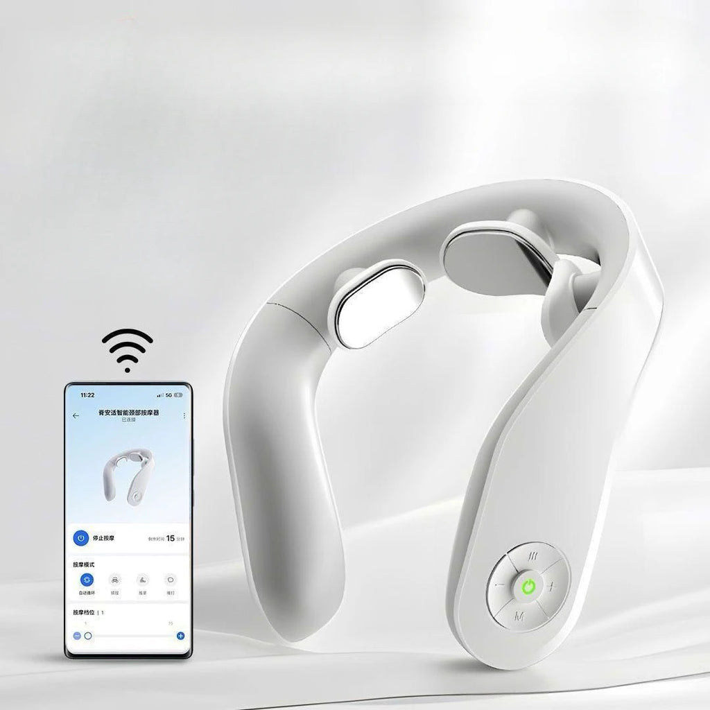 Jeeback K1 Electric Wireless Neck Massager Relieve Neck Pain Cervical Massage Home Electric Neck Massage Relaxer Muscle