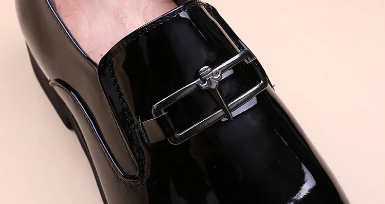 Men's Business Shoes Summer Light Soft Leather Shoes Loafers Slip on Comfortable Dress Shoes for Men Casual Boat Driving Shoe
