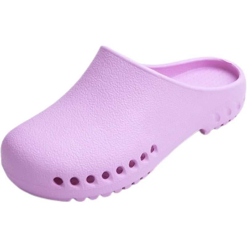 Nurse Shoes Woman Summer Clogs Surgical Shoes Non-slip Operating Room Slipper Lab Slipper Medical shoes for men Breathable