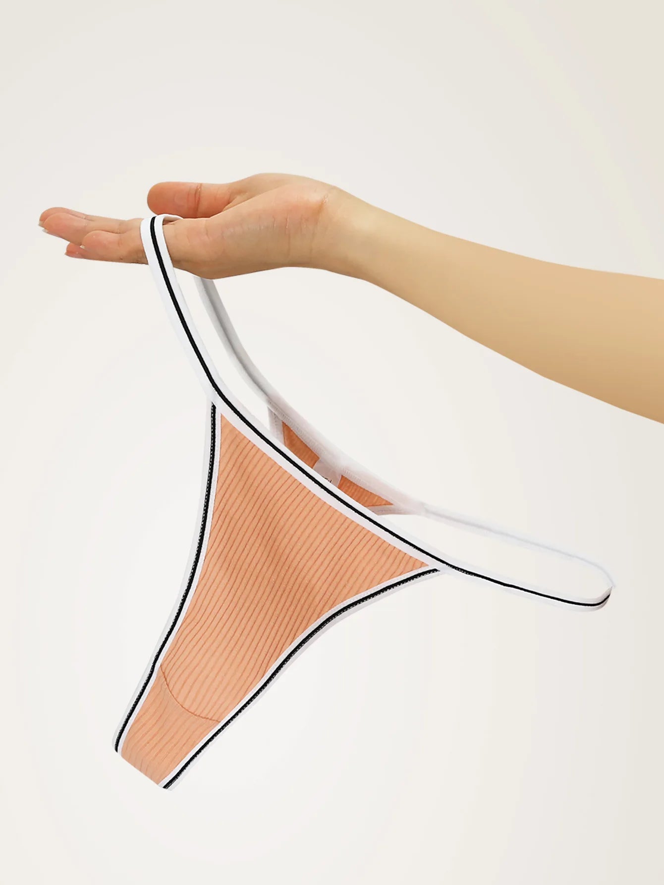 Thong for women one-piece sexy low-waist seamless cotton antibacterial underwear Yoga for women sports fitness T pants