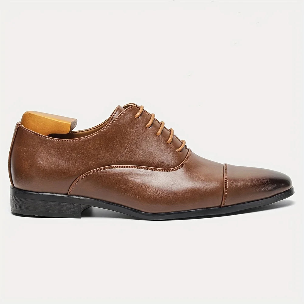 Leather Shoes For Men Gentleman'S Stylish Comfortable Business Formal Shoes Men