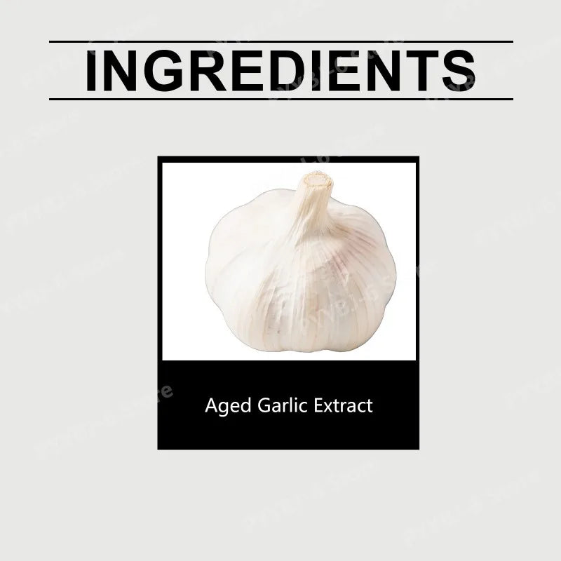 Odorless Aged Garlic Extract Capsules Antioxidant Support Energy & Immune Health Daily Dietary Supplement for Adults180 Capsules