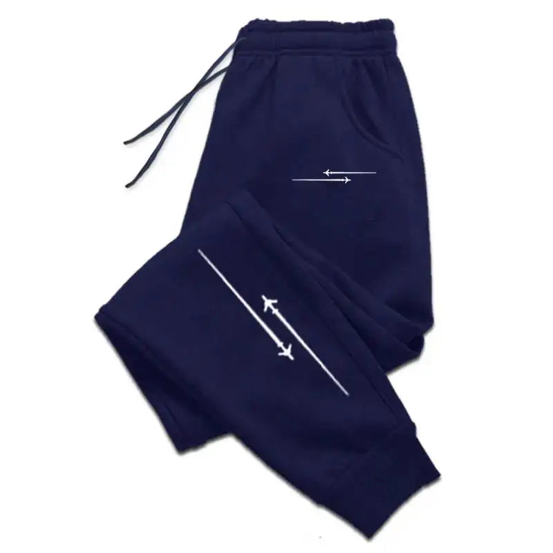 Men's sport pants - Printed casual pants - Gym sports pants - Outdoor sports pants - Daily office pants