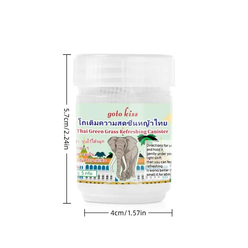 Traditional Thai Herbal Inhalant Inhaler Traditional Nose Flow Carsick Refreshing Refreshing Essences To Keep Brain Clear