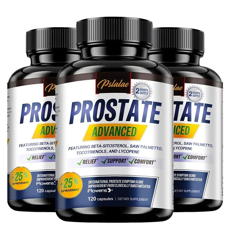 Prostate Health Supplement - Natural Saw Palmetto Extract, Supports Prostate and Hair Health,Improves Immunity
