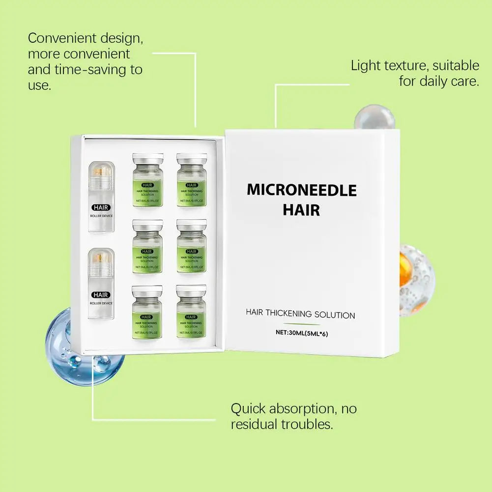 Hair Roller Serum Gentle nourishes the scalp Strong Hair Root Anti Hair Loss Hair Care Set  Daily Care Scalp Serum
