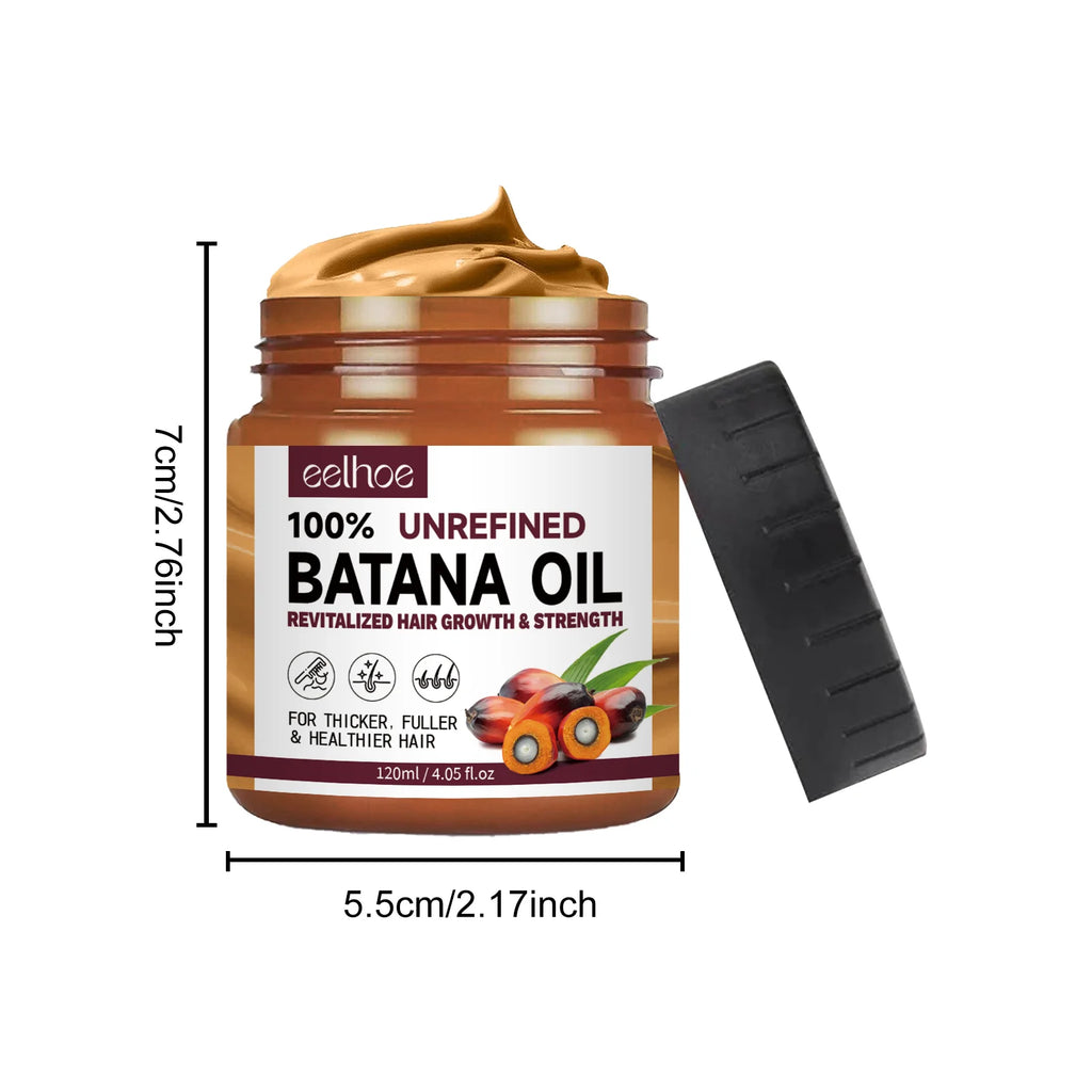 100% Pure Organic Hair Mask Batana Oil Hair Growth Oil Natural Treatment Nourish Reduce Hair Loss Anti-Breakage Hair Conditioner